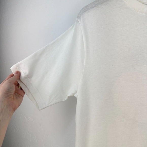 Bass Pro Shops Johnny Morris Tshirt Mens S White Cotton‎ Short Sleeve Pullover - Picture 3 of 8